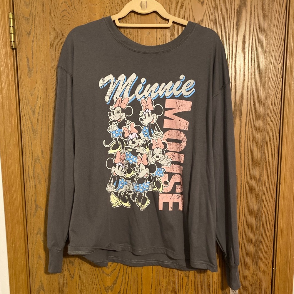 New Womens Minnie Mouse Shirt